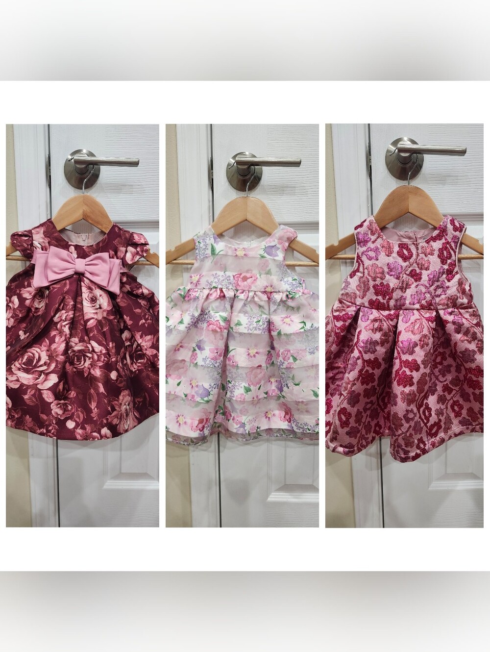 Baby Occasion Dress Bundle 3, 6, 9, 12 mo